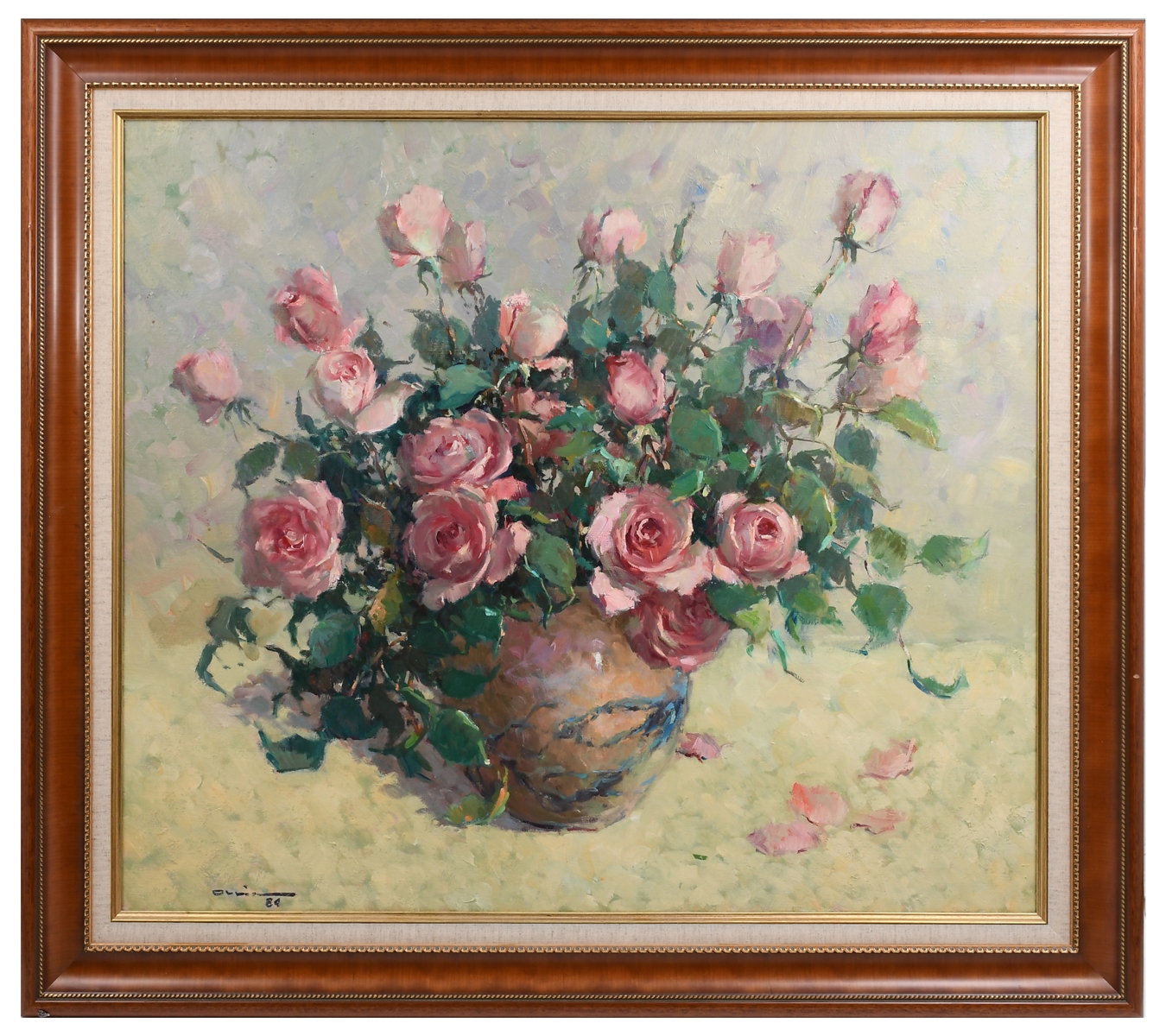 Ramón Orrit | Still Life of Roses | MutualArt