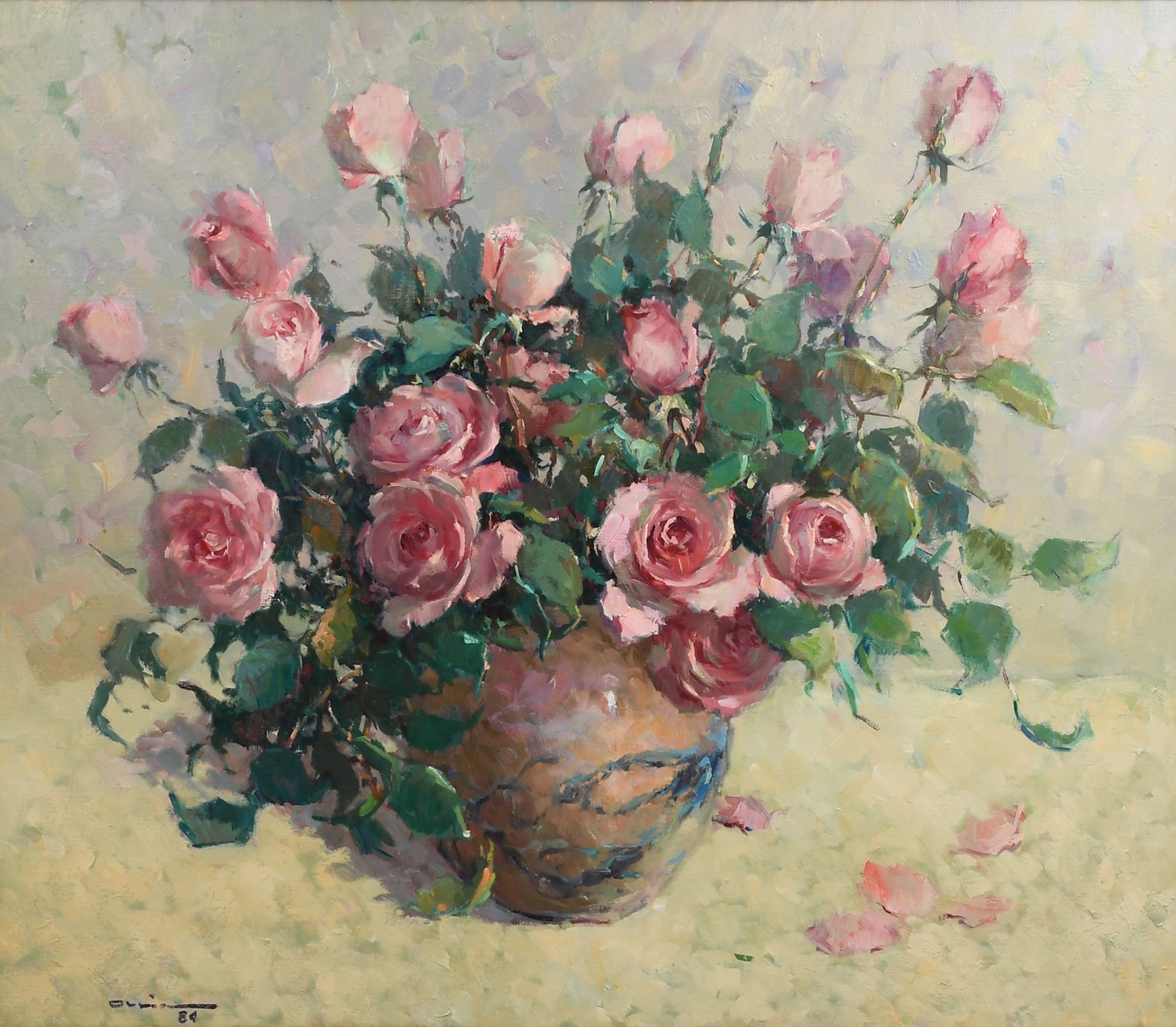 Ramón Orrit | Still Life of Roses | MutualArt
