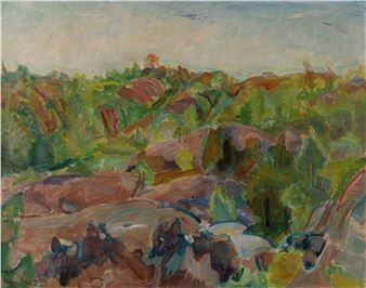 Living Landscape: Thorvald Erichsen's painting 1920-1939 - Drammens Museum
