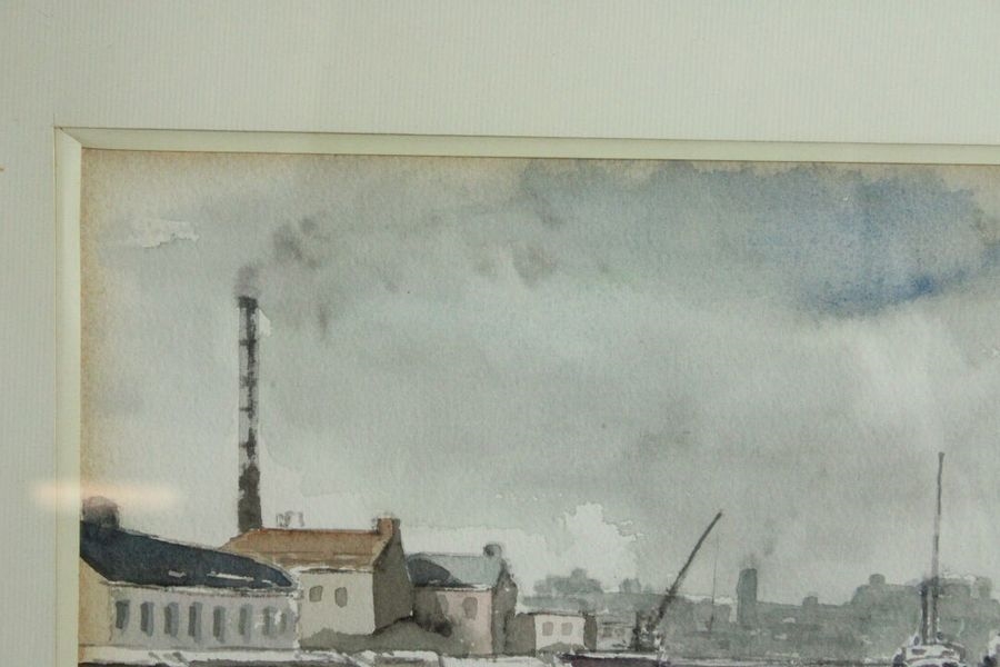 Max Forte | The port of Caen | MutualArt