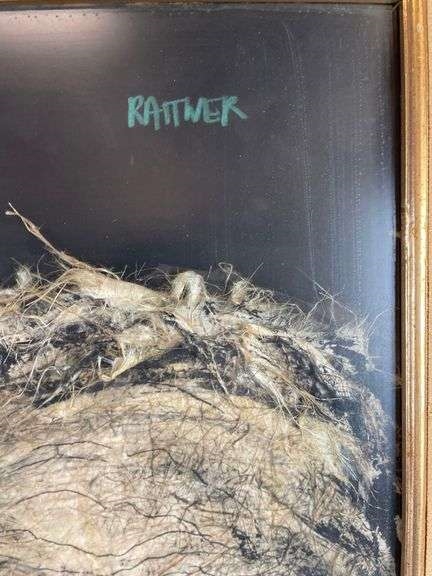 Abraham Rattner | Vintage Abraham Rattner Mixed Media Rabbi and Child ...