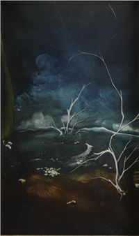 Surrealist landscape - Leslie Frederick Graff