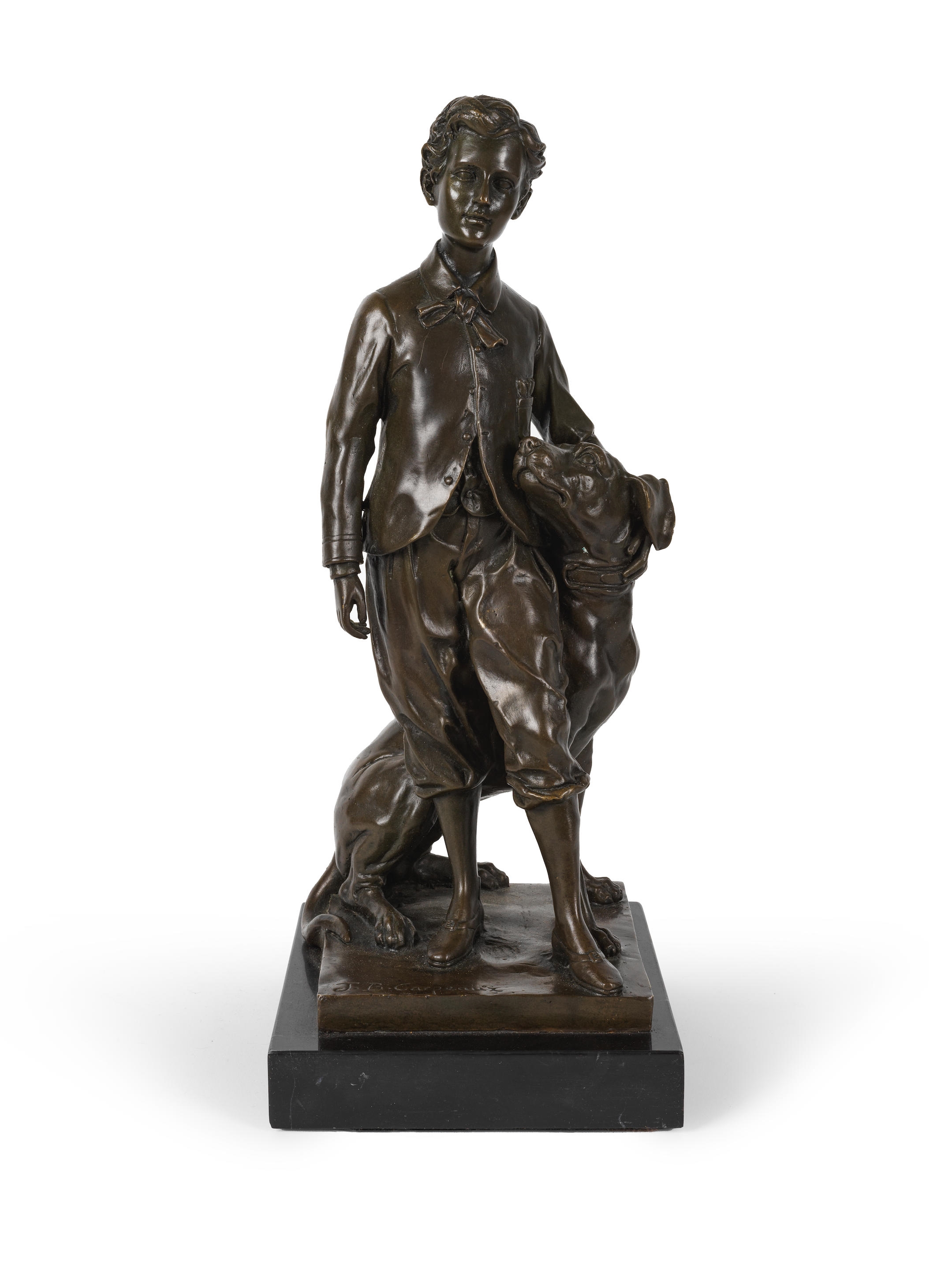 Jean-Baptiste Carpeaux | A bronze figure of the Imperial Prince and his ...