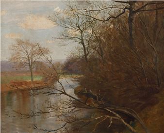 Flusslandschaft - Robert Grabbert