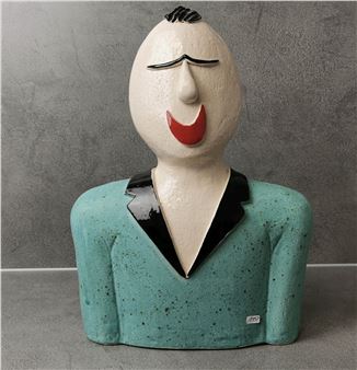 Büste eines Mannes - Susanne Boerner