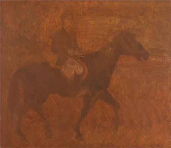 A caballo by Carlos González Bogen