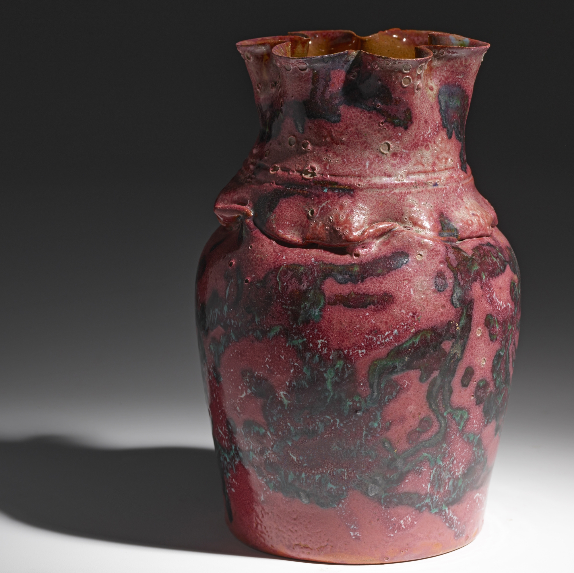 George Ohr | Exceptional vase | MutualArt