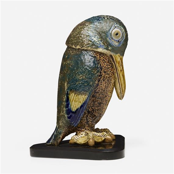 Robert Wallace Martin | Wally-bird tobacco jar (1881)
