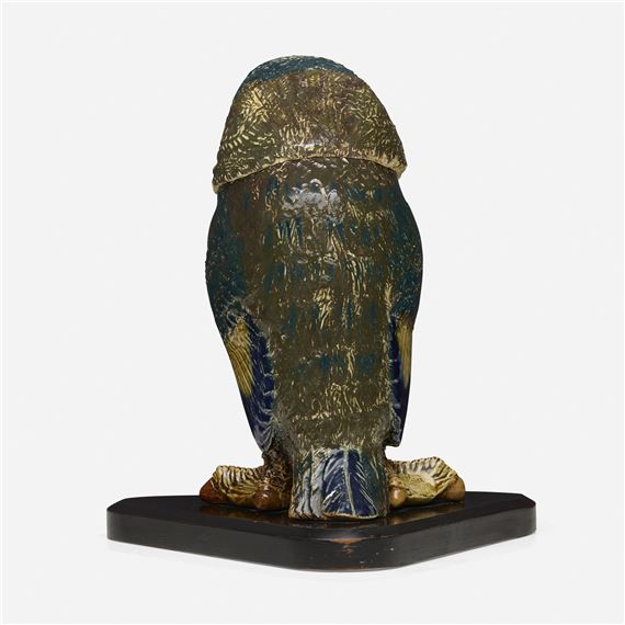 wally bird tobacco jar Robert Wallace Martin | Wally-bird tobacco jar (1881)