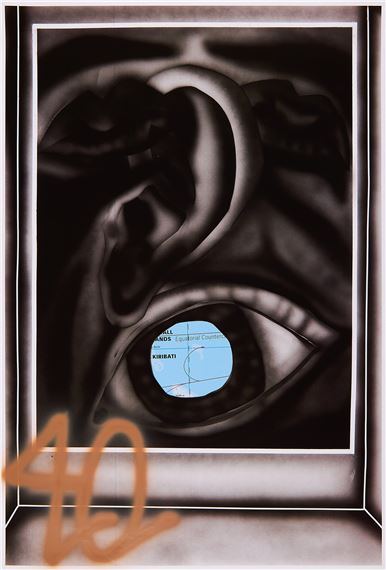 Die individualisierte Editionsnummer besichtigt das subjektive Fenster (Bild) und guckt auf ein Stück der Welt. by Jana Euler, 2013