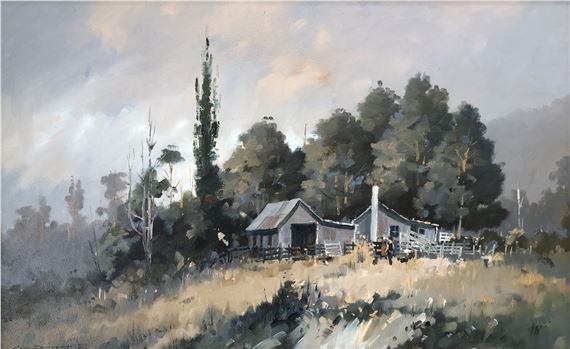 GREY DAY, WESTLAND 1 by Allan Crombie