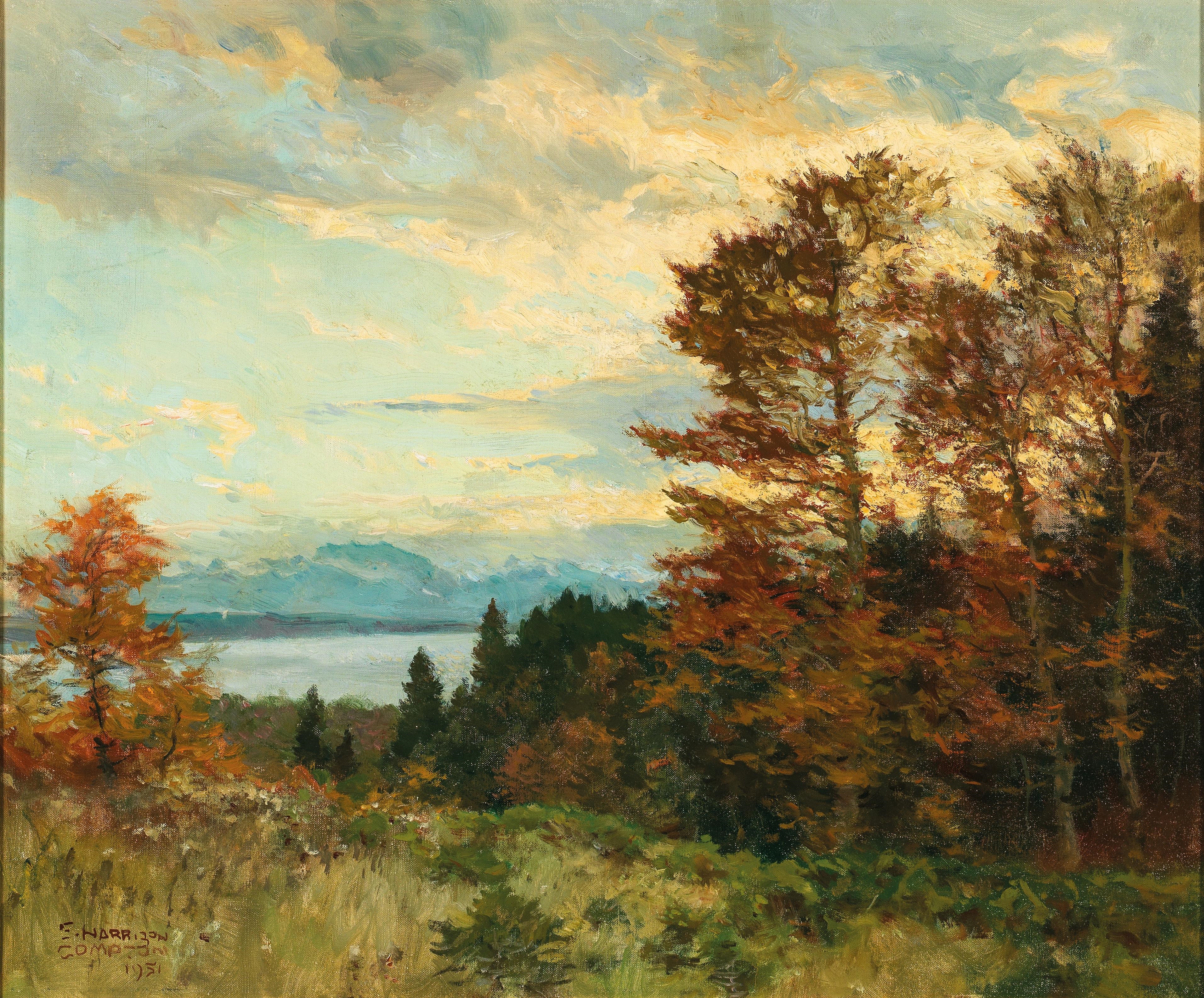Edward Harrison Compton | Am Starnberger See (1951) | MutualArt