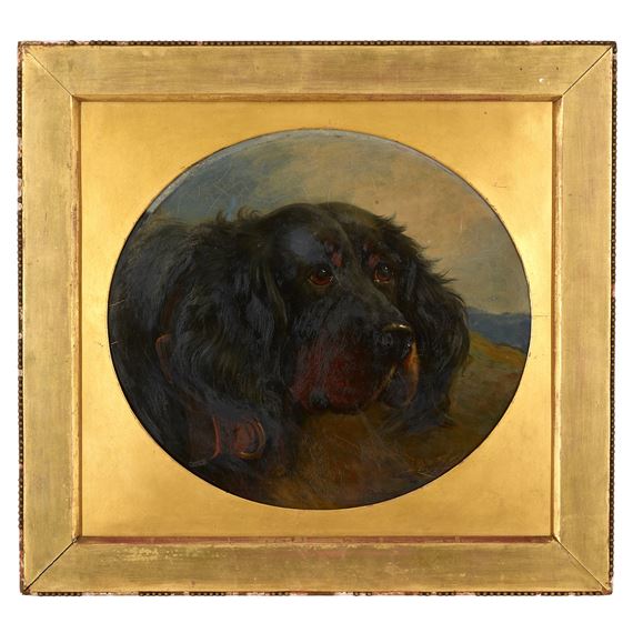 Earl HEAD OF A GORDON SETTER MutualArt