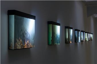 Hicham Berrada: Vestiges - Galerie Kamel Mennour, Paris (rue Saint-André des arts)