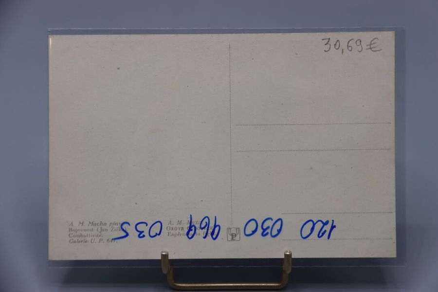 Alphonse Mucha | Une carte postale verticale recto oblitérée | MutualArt