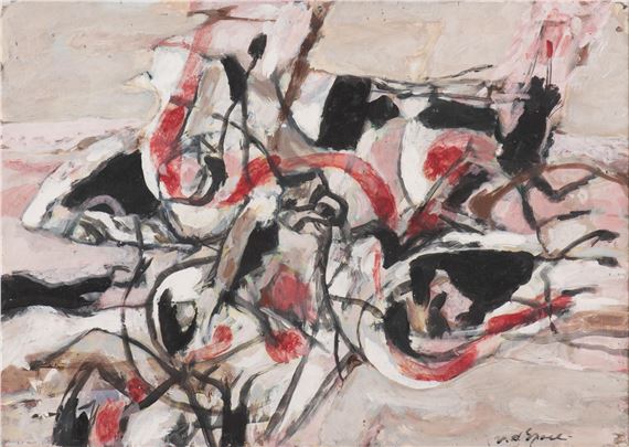 Abstract composition by Hens van der Spoel