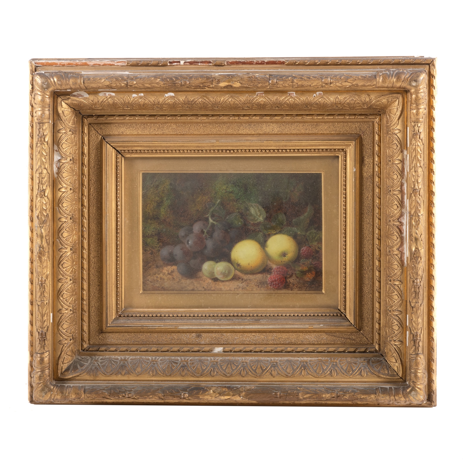Artwork by George Claire, Still Life with Fruit, Made of Oil on canvas