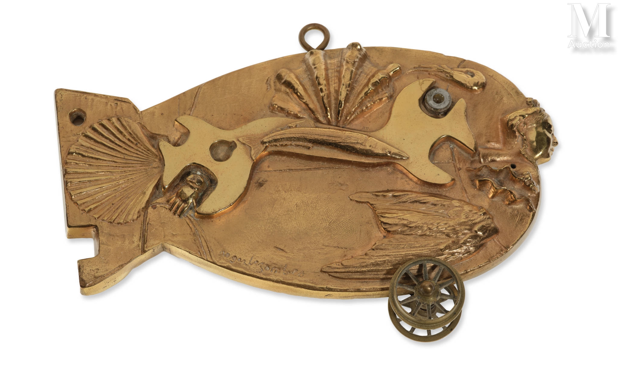 Roger Bezombes | Poisson roulant | MutualArt
