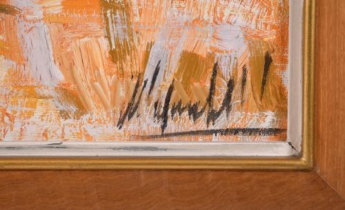 Artwork by Manuel Capdevila Massana, CAMP GROC, Made of Oil on canvas