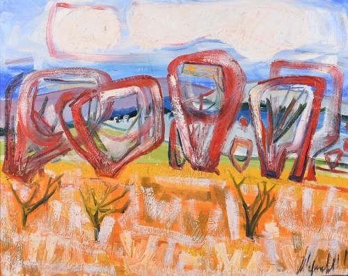 Artwork by Manuel Capdevila Massana, CAMP GROC, Made of Oil on canvas