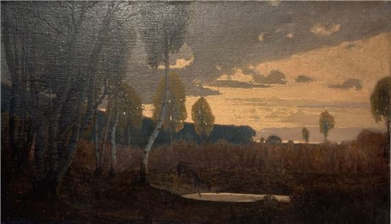 Landscape by Henri Taurel