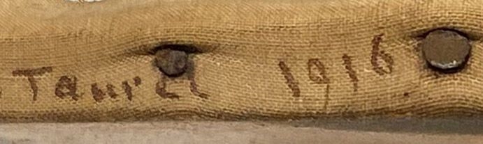 Artwork by Henri Taurel, Landscape, Made of oil on canvas