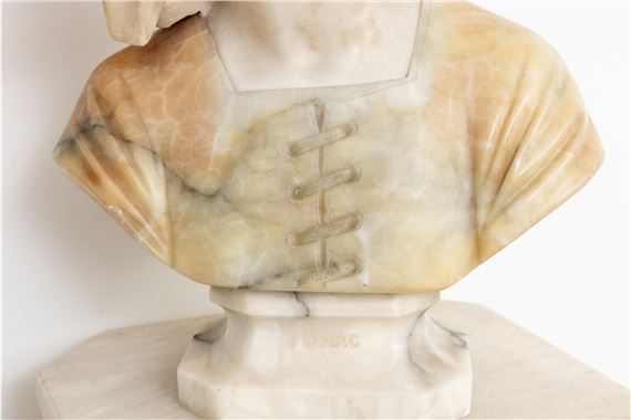 Giuseppe Bessi | Giuseppe (Professor) Bessi Signed Italian Marble