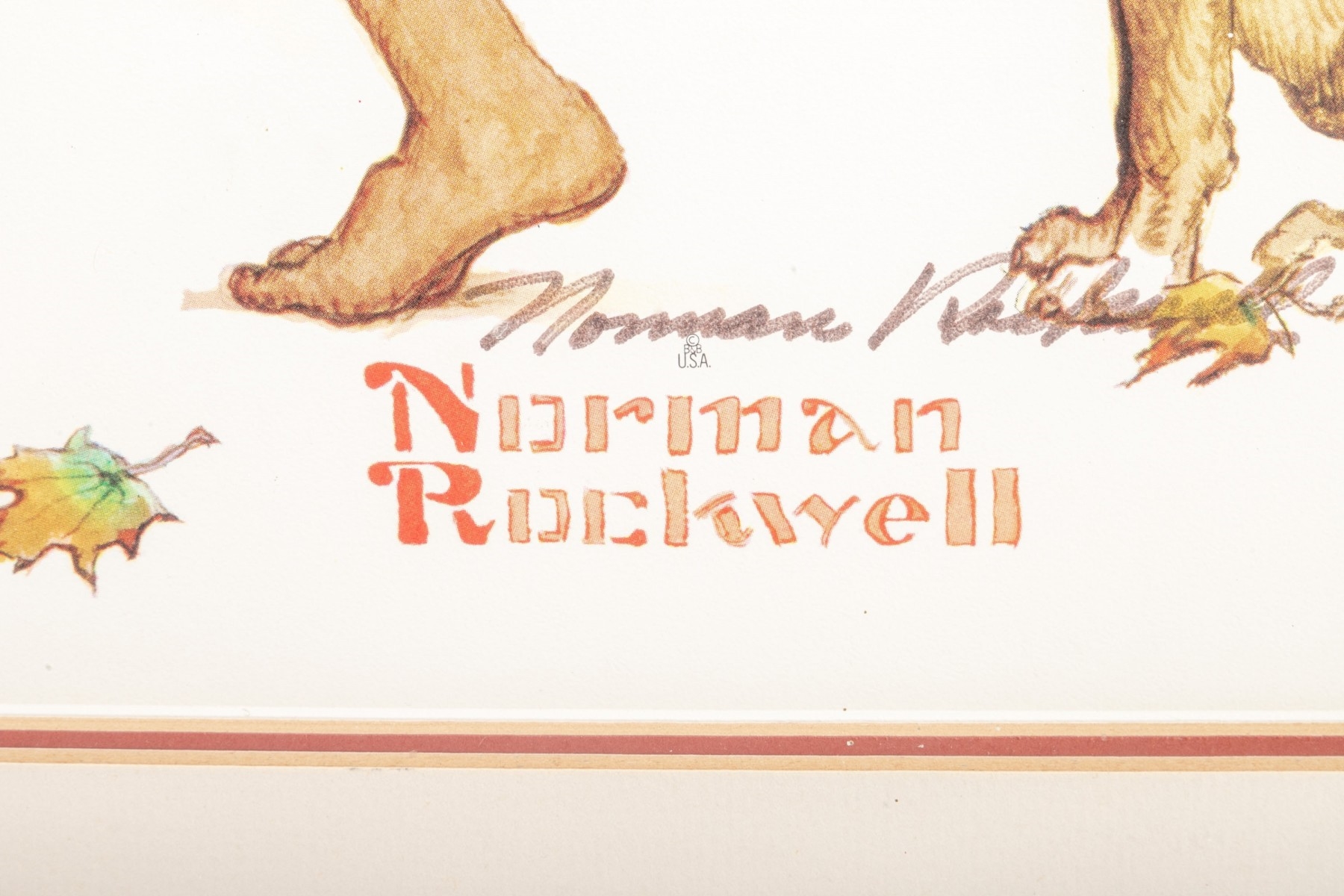 Norman Rockwell | Young Love: Walking to School | MutualArt
