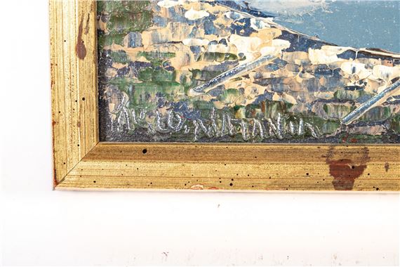 ブラジル アルゼンチン画家 Pablo Matania パブロ・マターニア　絵画 ブラジル アルゼンチン画家 Pablo Matania パブロ・マターニア絵画