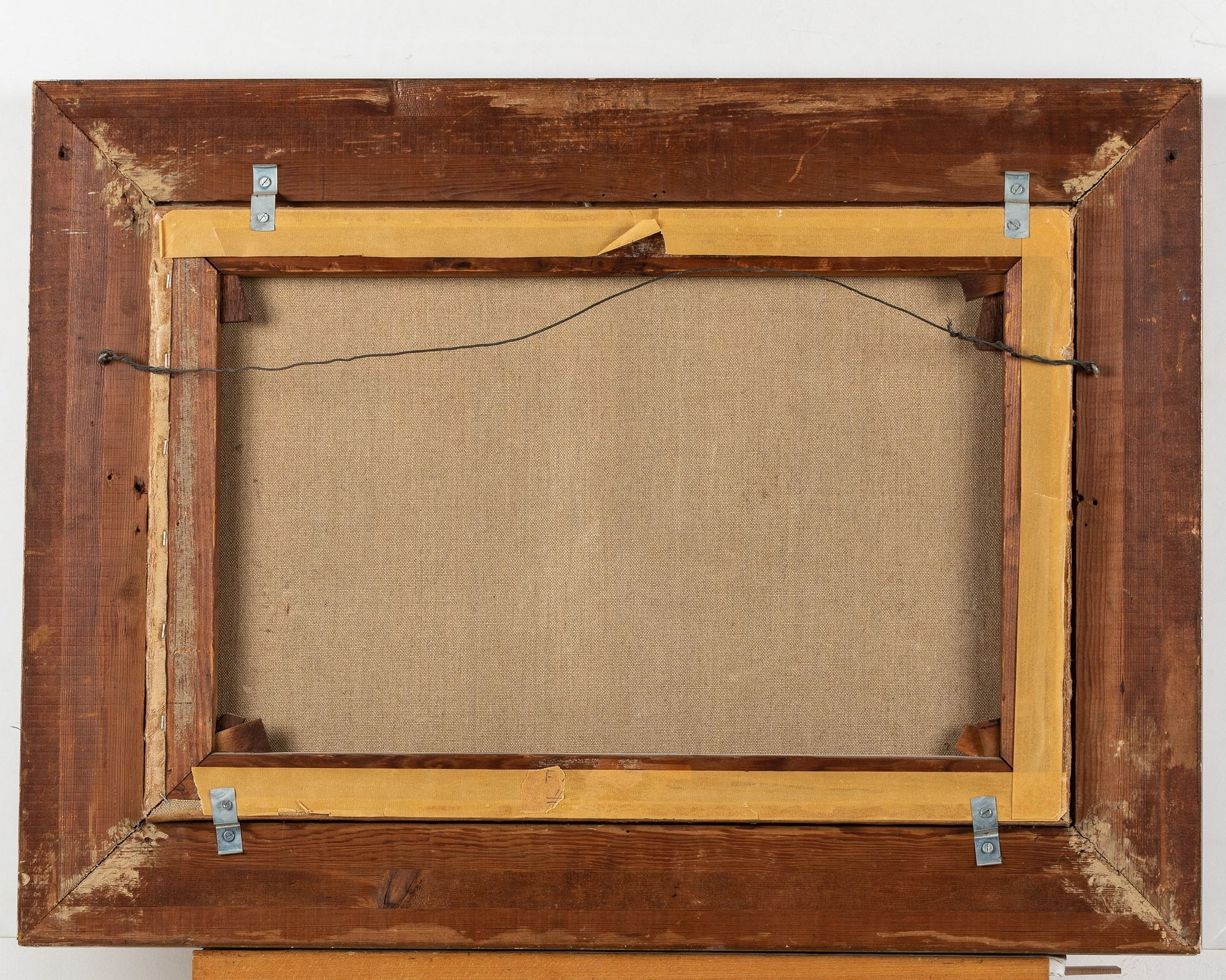 Artwork by Willem Horselenberg, Steamship in Harbor, Made of Oil on Canvas