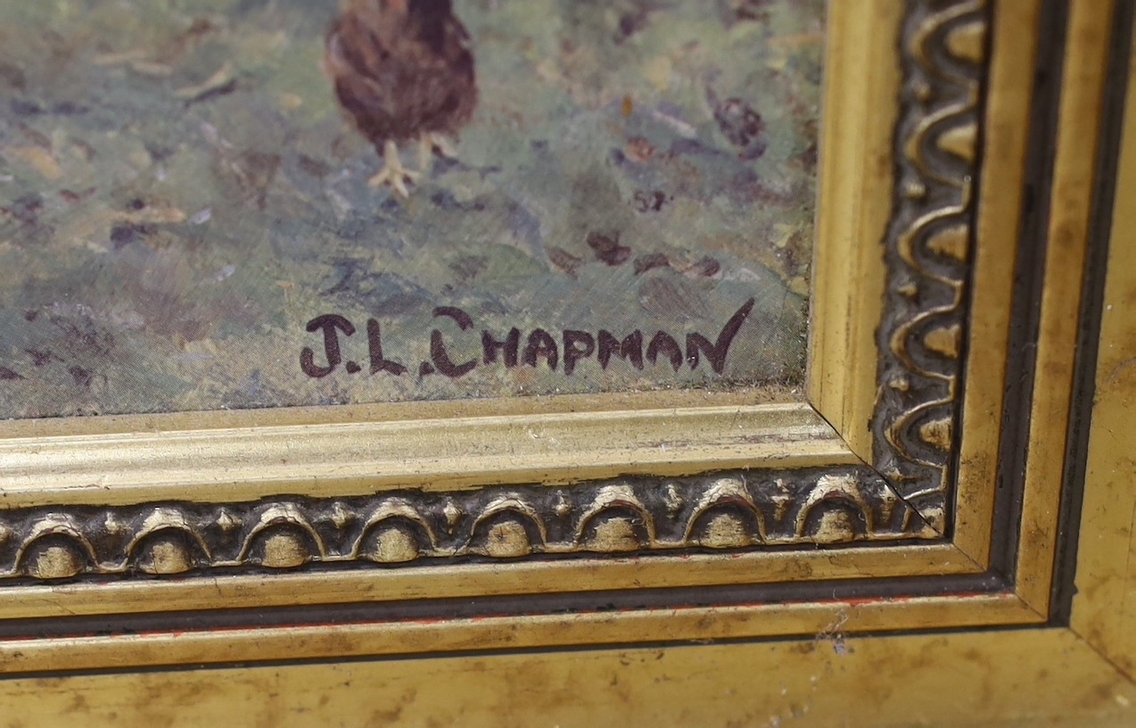 John L. Chapman Village scene MutualArt