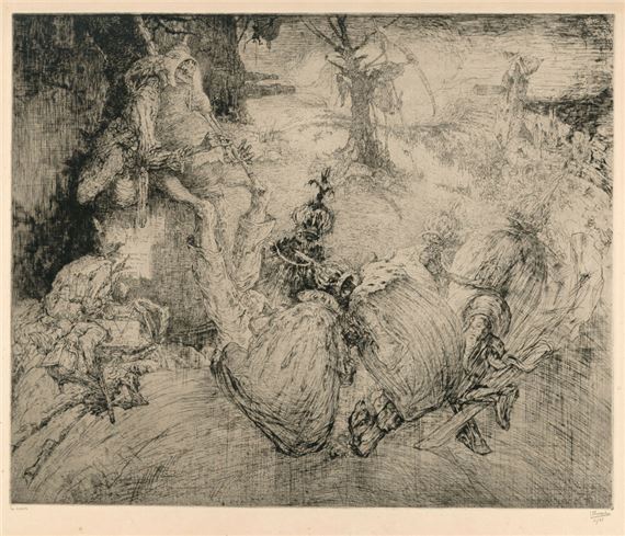 La danse macabre by Jules de Bruycker, 1916