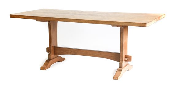 Foxman: Don Craven (Boroughbridge): An English Oak 6ft Refectory Table by Don Craven
