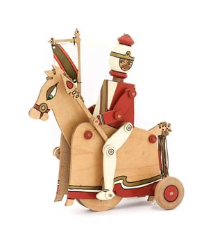 Vicki Wood (1943-2010) and Tim Wood: Knight Cyclist No.2 Sir John de Ifield - Tim Wood