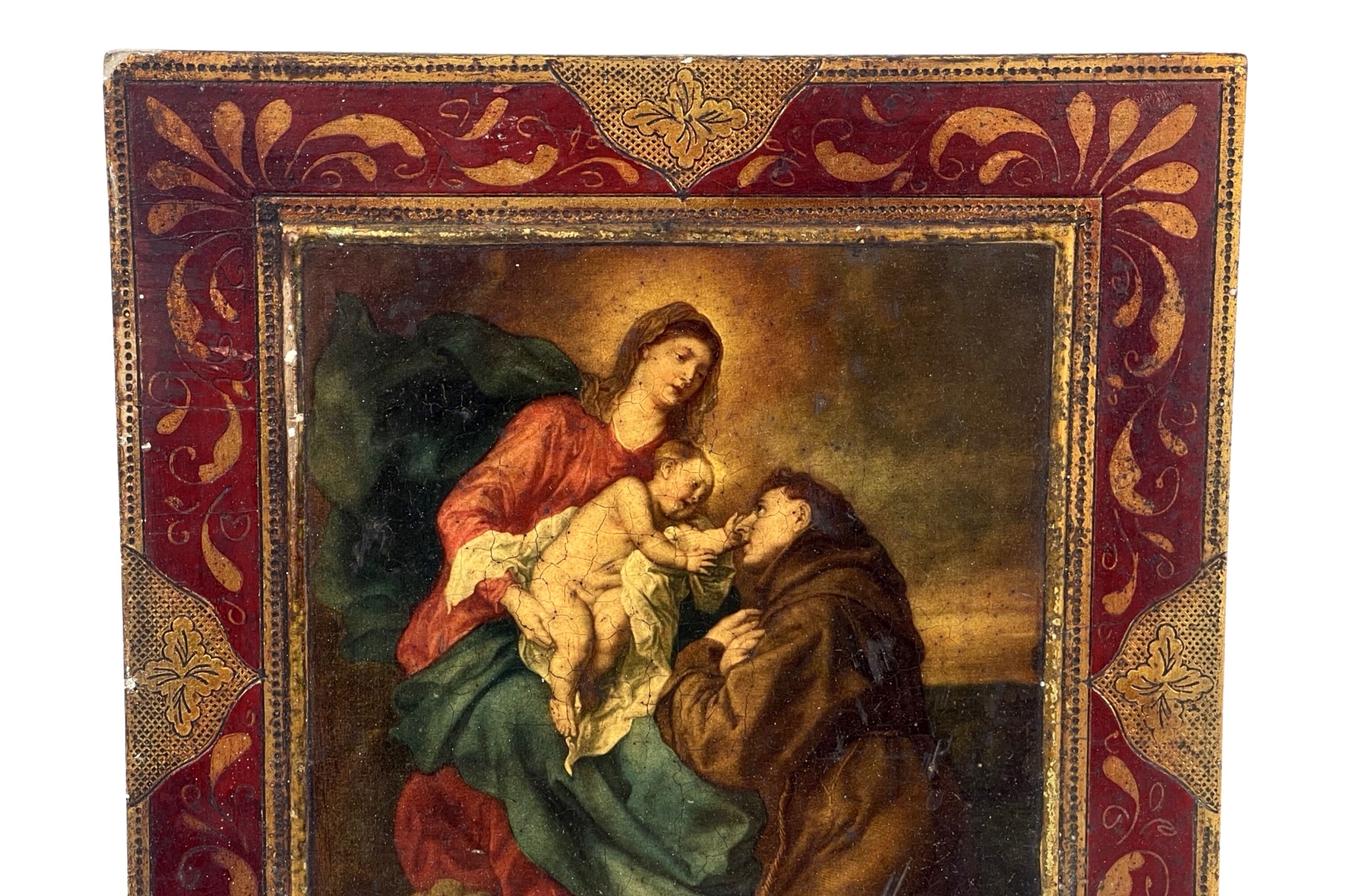 Anthony van Dyck | Madonna and Child with St. Anthony of Padua | MutualArt