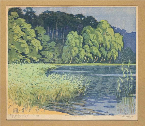 Am Waldsee by Helene Mass