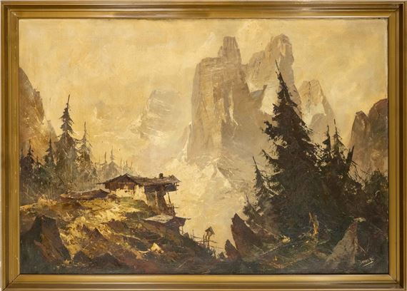 Alpine panorama - Endre von Derera
