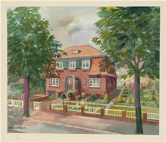 a view of a café in Siekholz - Jean Hanselmann