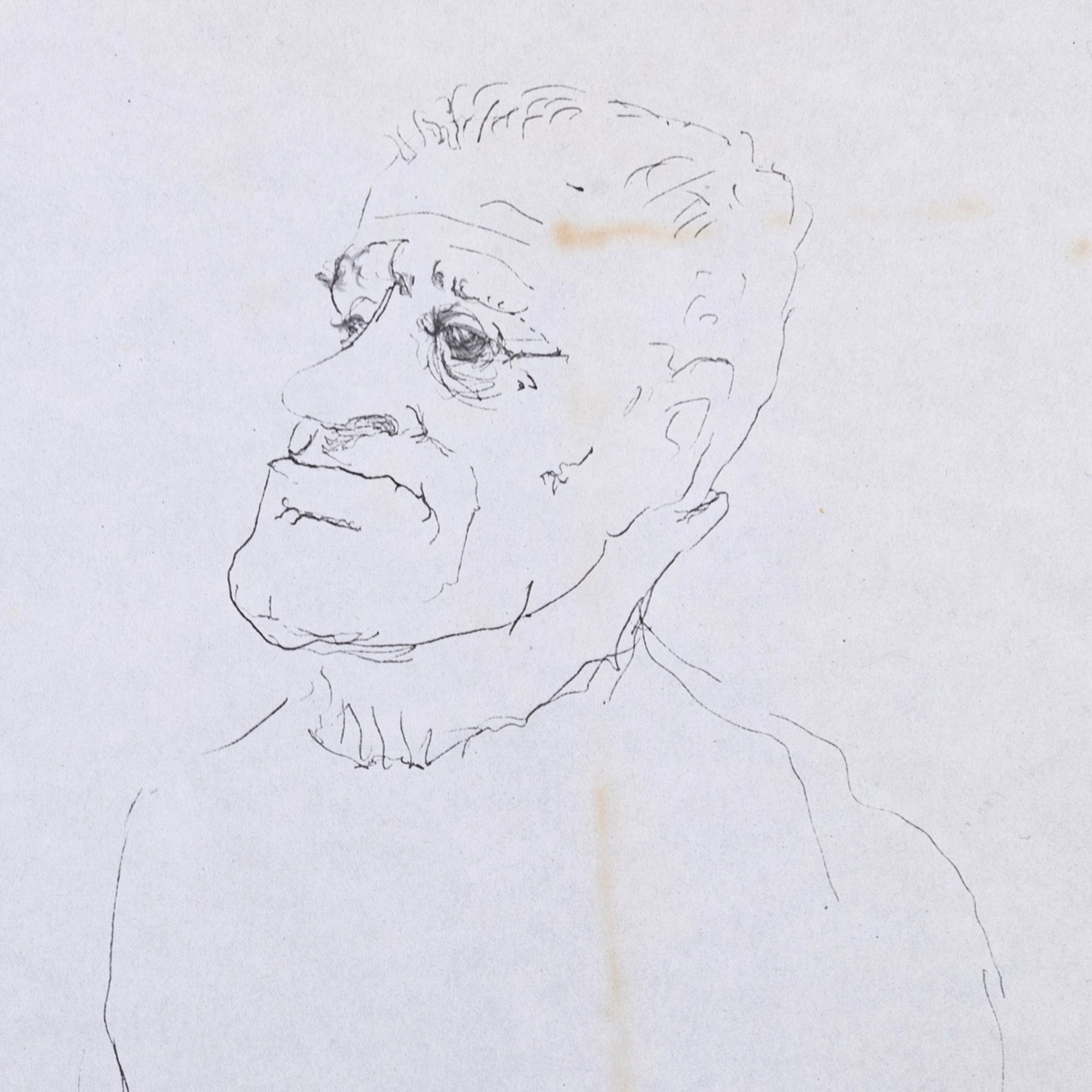 Artwork by Raymond Mason, Raymond Mason (1922-2010): L'Agression, Two Impressions; and On Eventre, Made of lithographs in black on wove paper