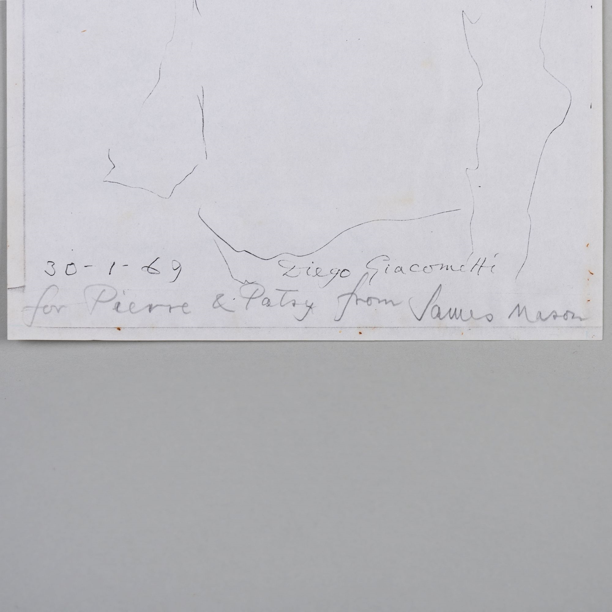 Artwork by Raymond Mason, Raymond Mason (1922-2010): L'Agression, Two Impressions; and On Eventre, Made of lithographs in black on wove paper