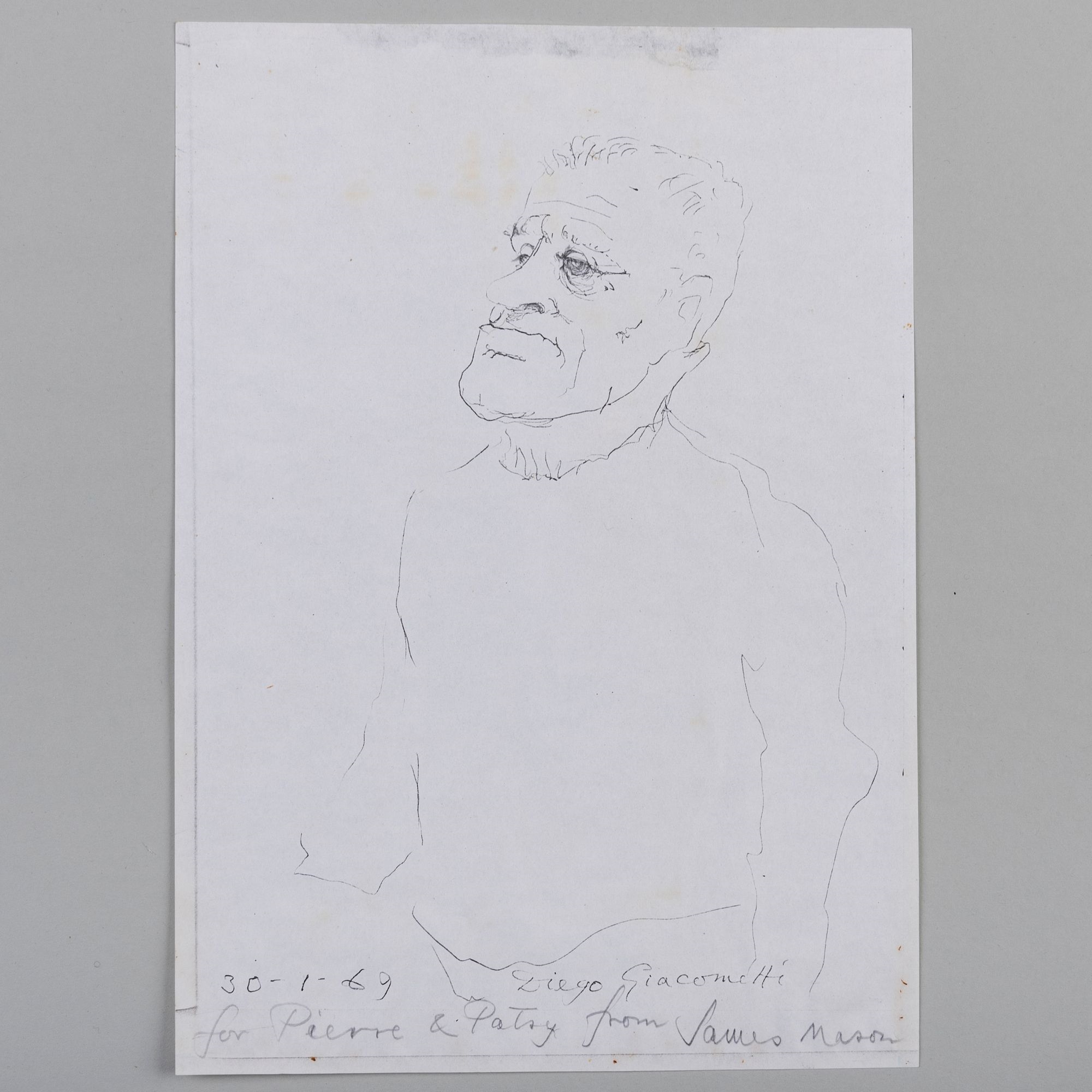 Artwork by Raymond Mason, Raymond Mason (1922-2010): L'Agression, Two Impressions; and On Eventre, Made of lithographs in black on wove paper