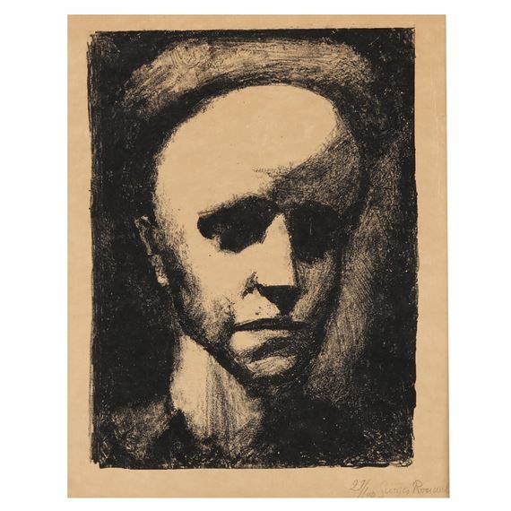Georges Rouault | Self-Portrait with Cap (1926) | MutualArt