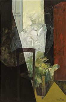 El biombo rojo - Manuel Narvaez Patiño