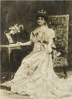 RETRATO de María Isabel Manuel de Villena y Álvarez de las Asturias Bohorques - Francesc Serra i Dimas