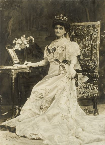 RETRATO de María Isabel Manuel de Villena y Álvarez de las Asturias Bohorques - Francesc Serra i Dimas