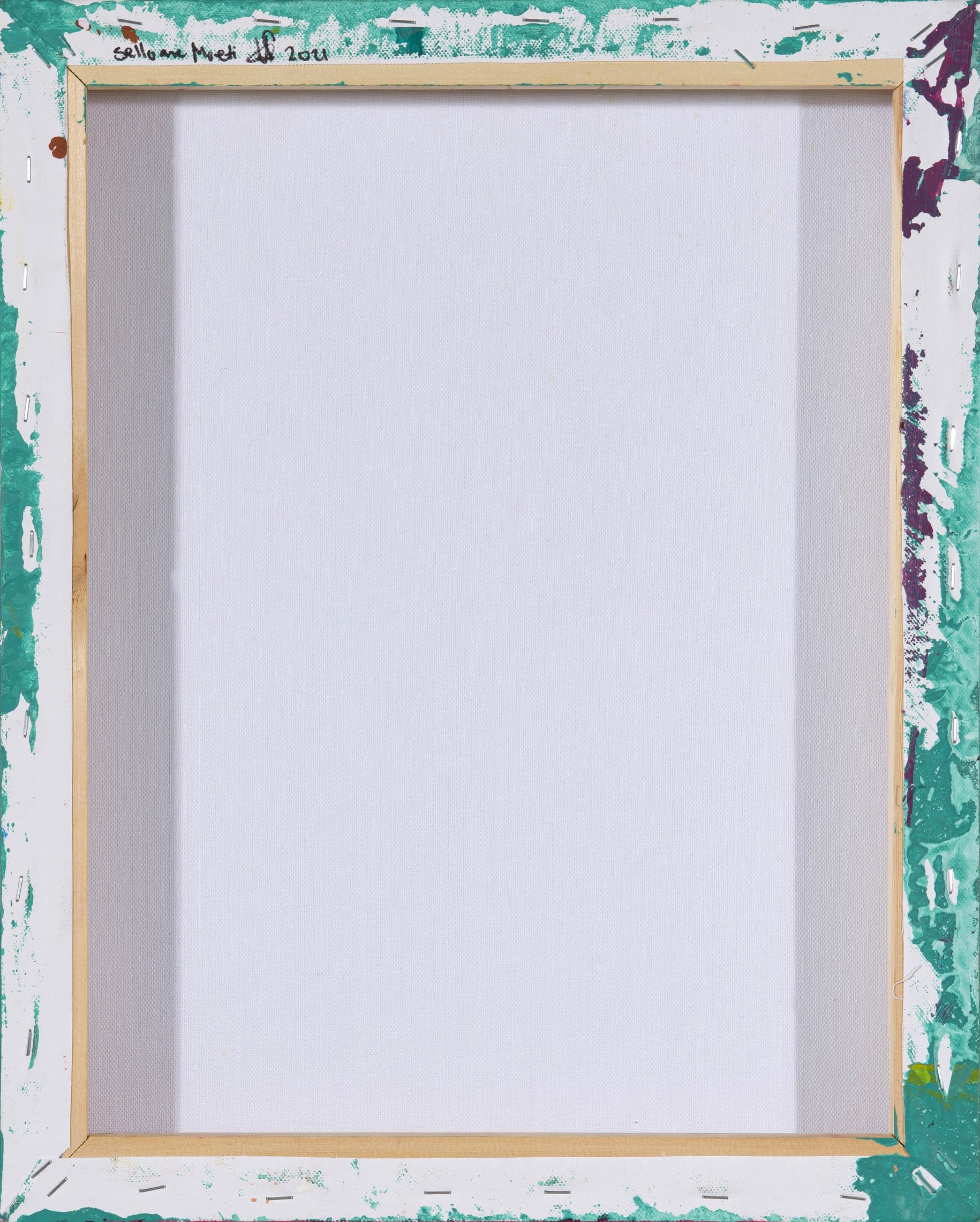 Artwork by Selloane Moeti, iSwazi elihle, Made of oil paint and clay