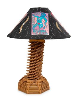 Popsicle Stick Table Lamp - Sergio Mayora