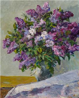 Lilac bouquet - Victor Aleksandrovich Ferber