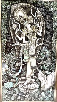 Goddess Saraswati - I Wayan Dolik