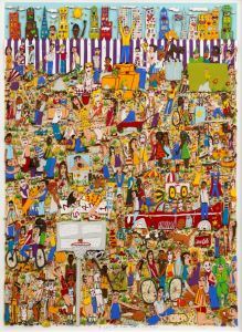 James Rizzi 「A Lot of Fun for City Kids」 A Lot of Fun For City Kids 3-D 1990 by James Rizzi - For